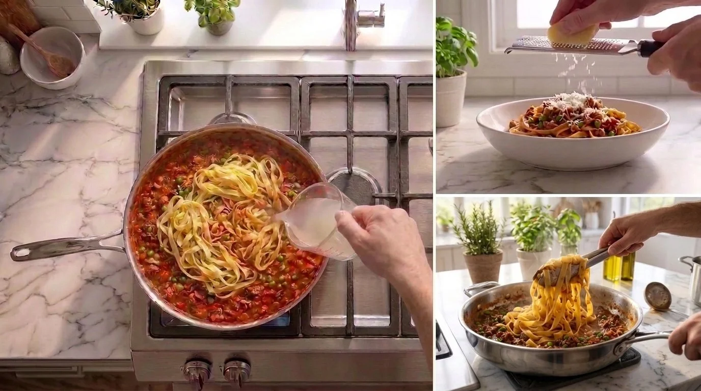 Step 9: Combine & Serve