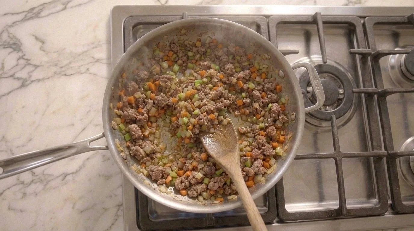 Step 2: Sauté Vegetables