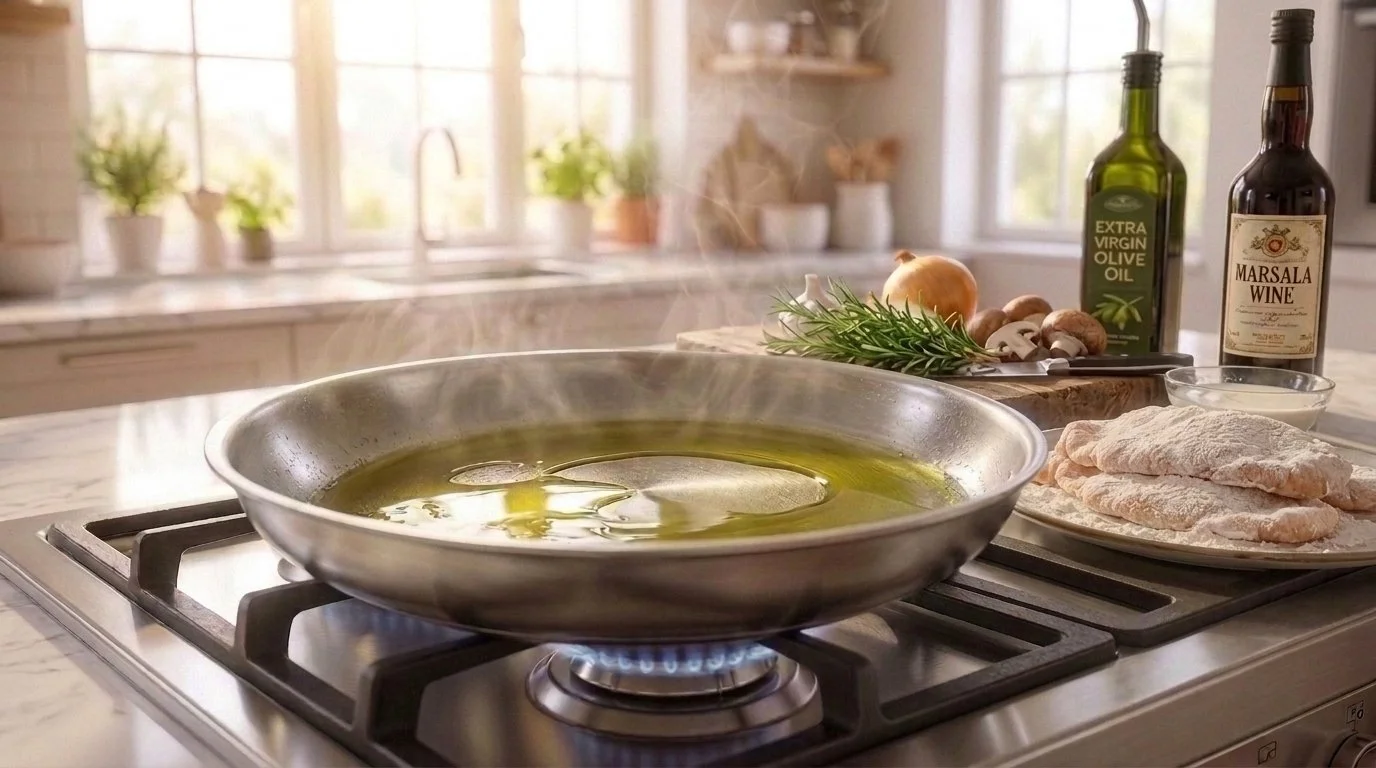 Step 3: Preheat Pan