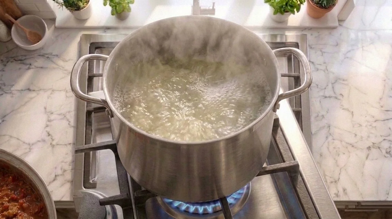 Step 7: Boil Water