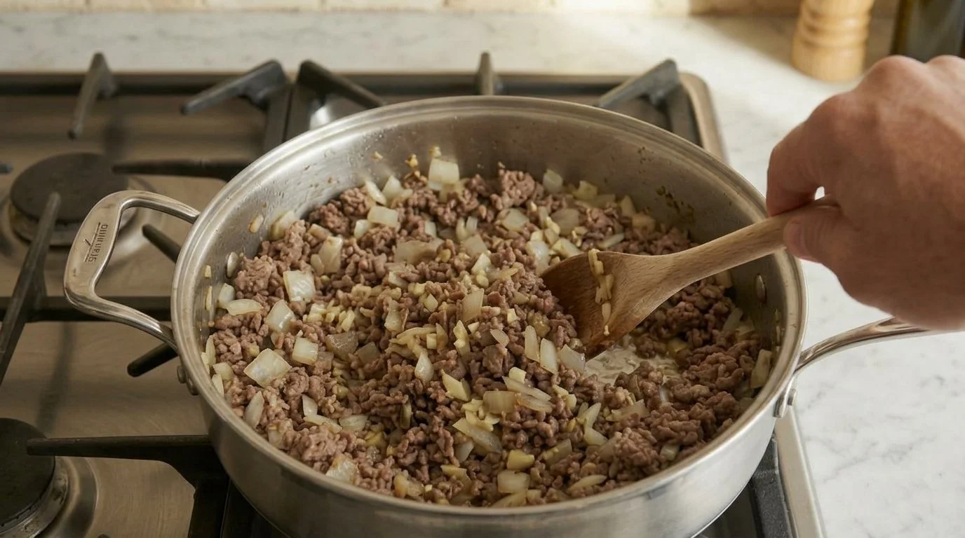 Step 2: Sauté Aromatics
