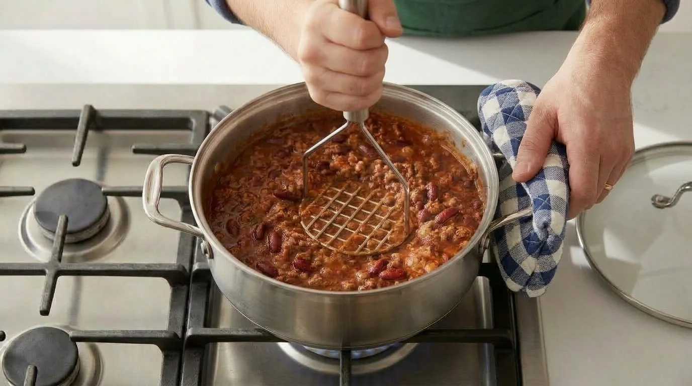 Step 8: Simmer & Thicken