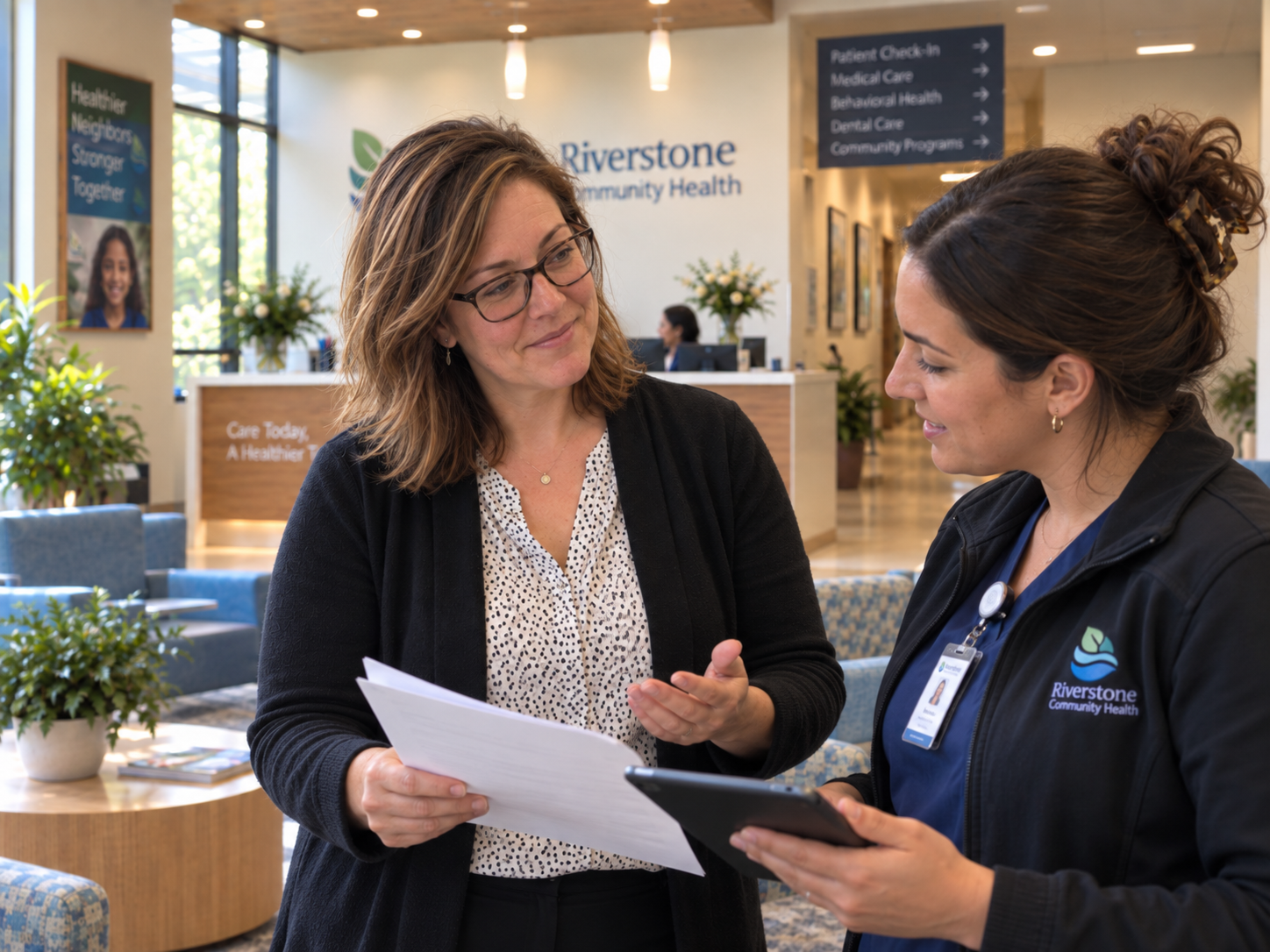 Erin Wallace at Riverstone Community Health