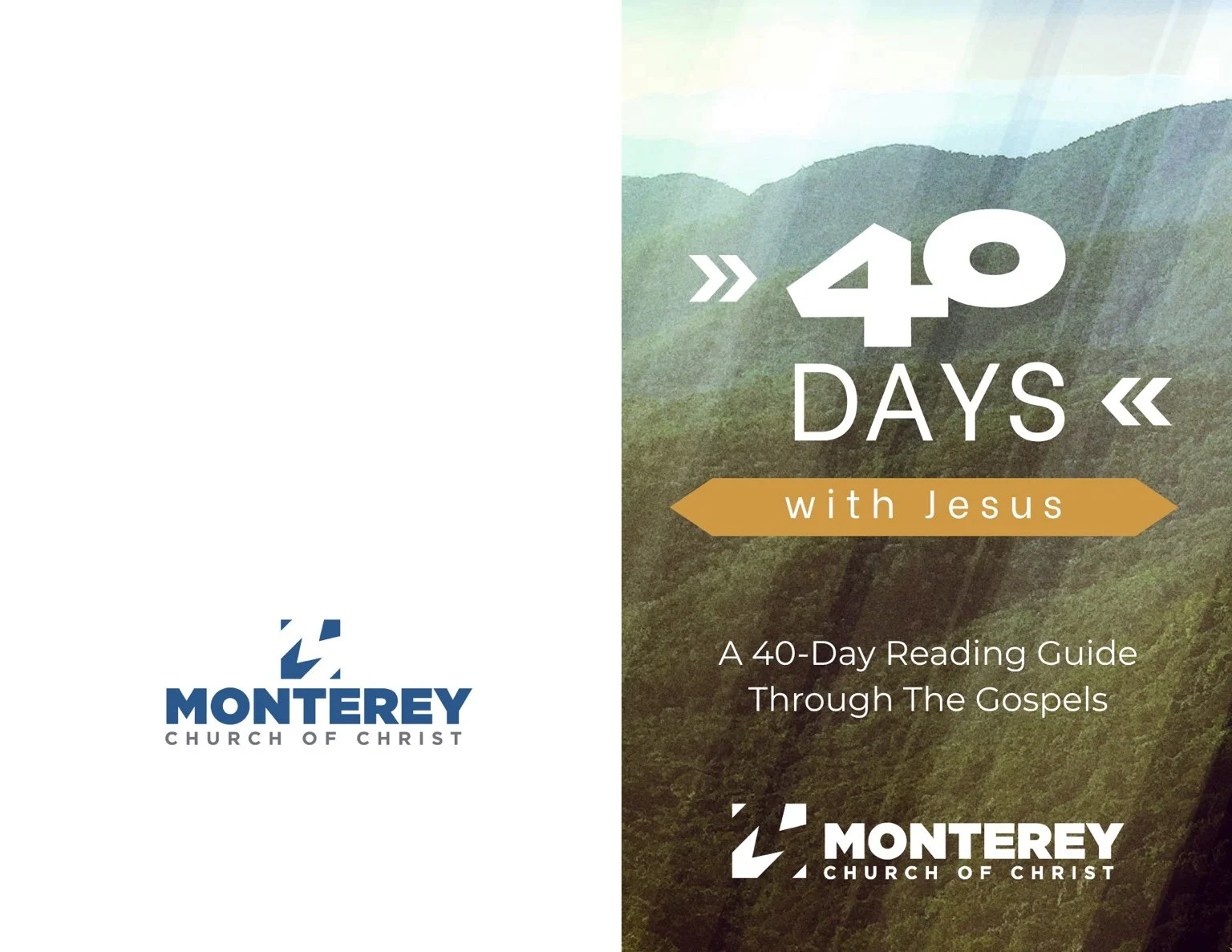 40 Days with Jesus reading guide