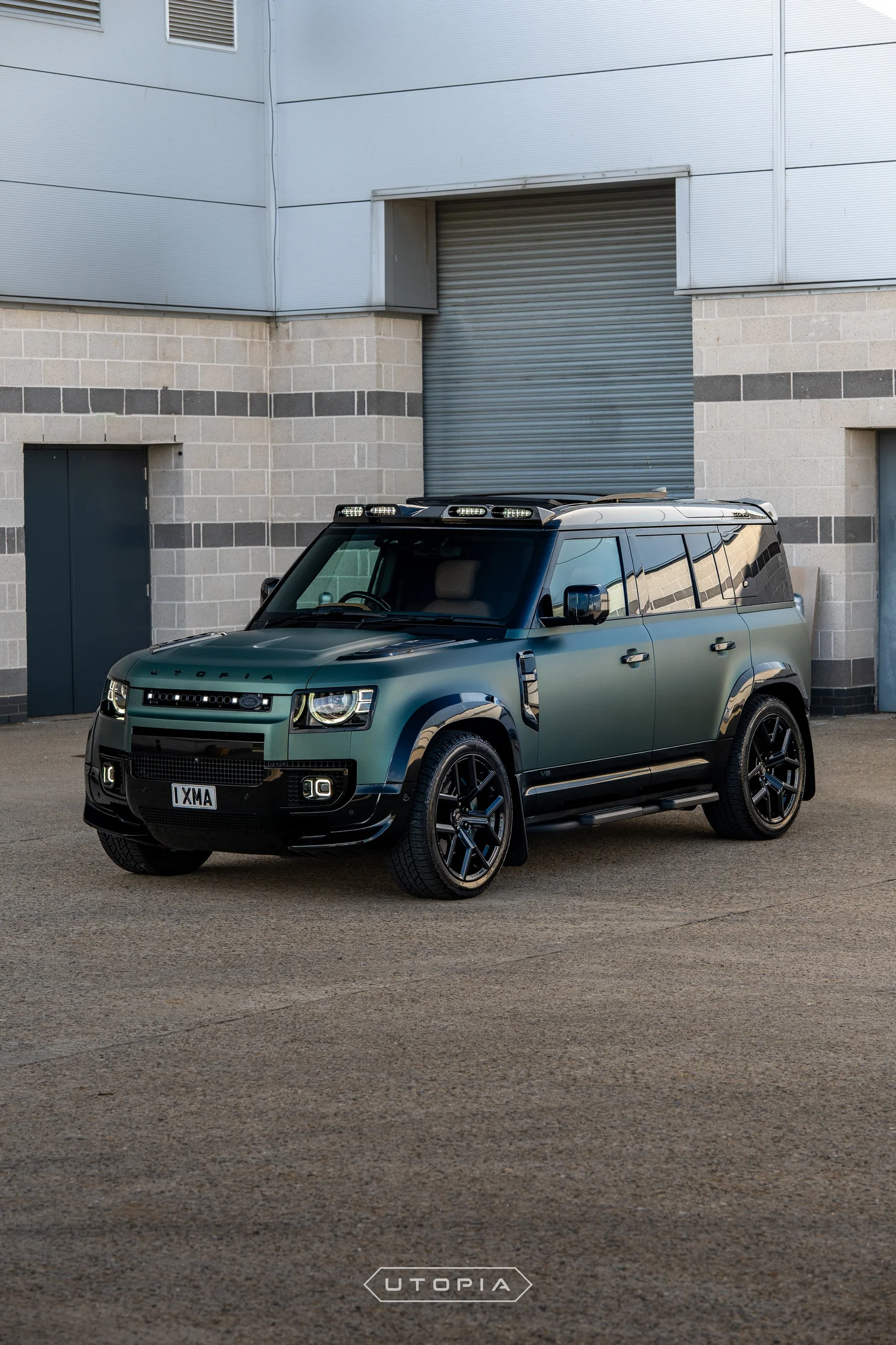 Land Rover Defender built by Utopia in Durham