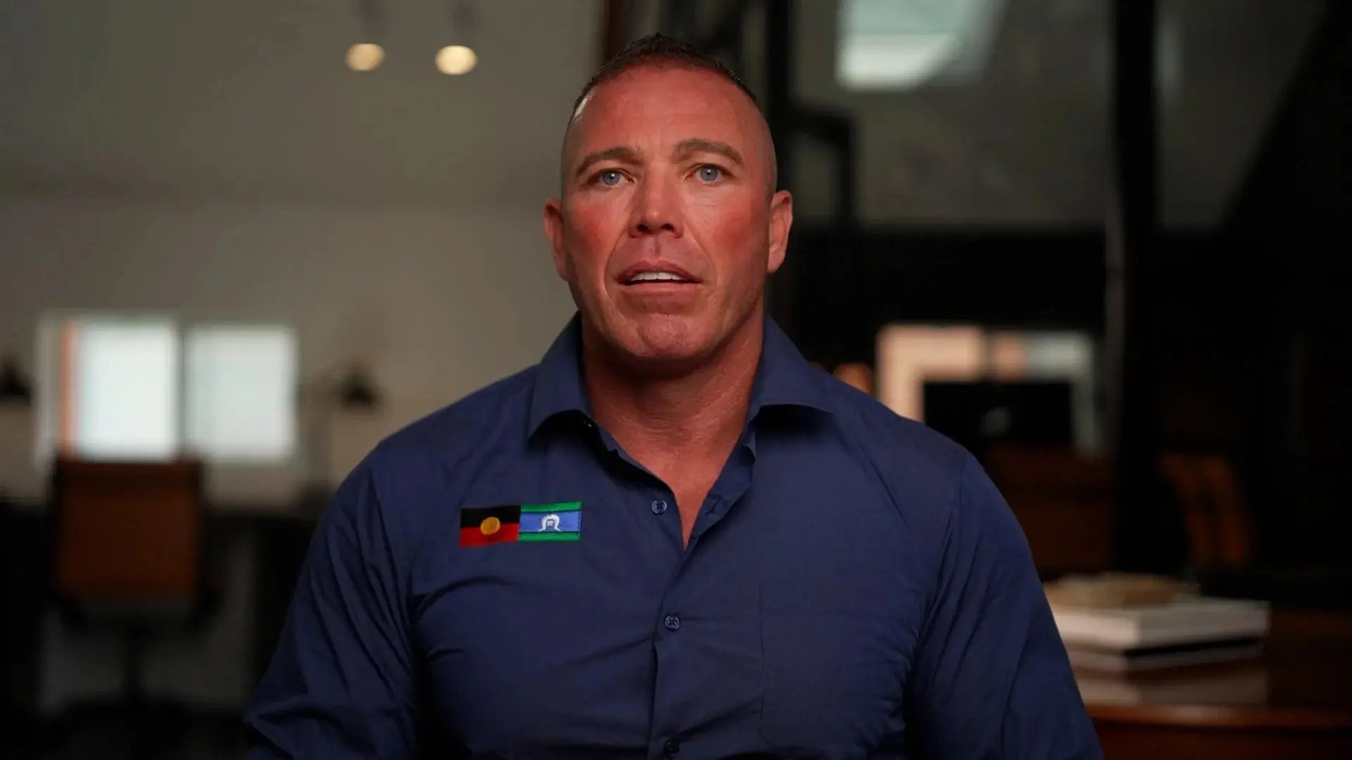 Presenter speaking to camera in a Supply Nation training video