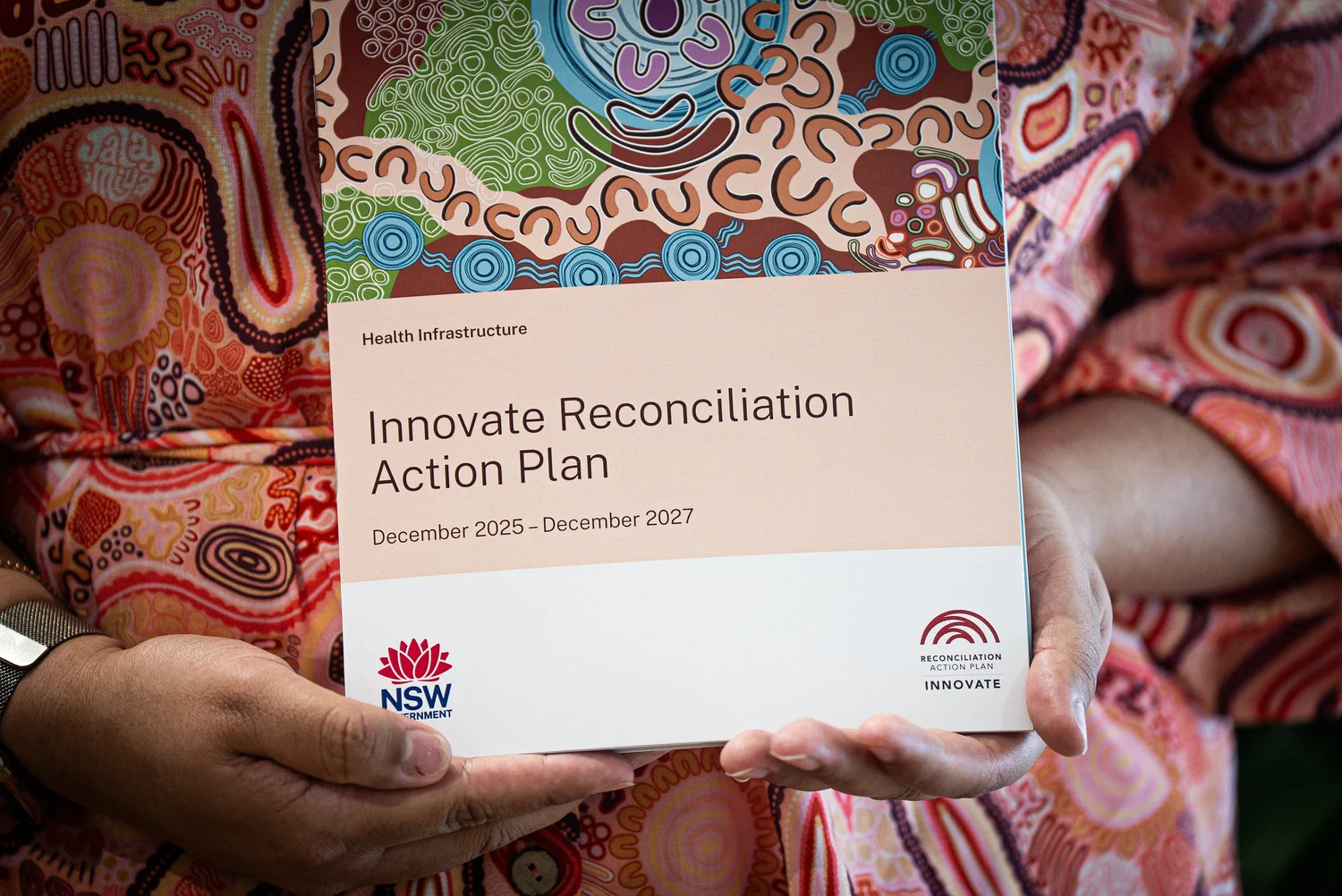 Interview filmed for the Health Infrastructure NSW Reflect Reconciliation Action Plan