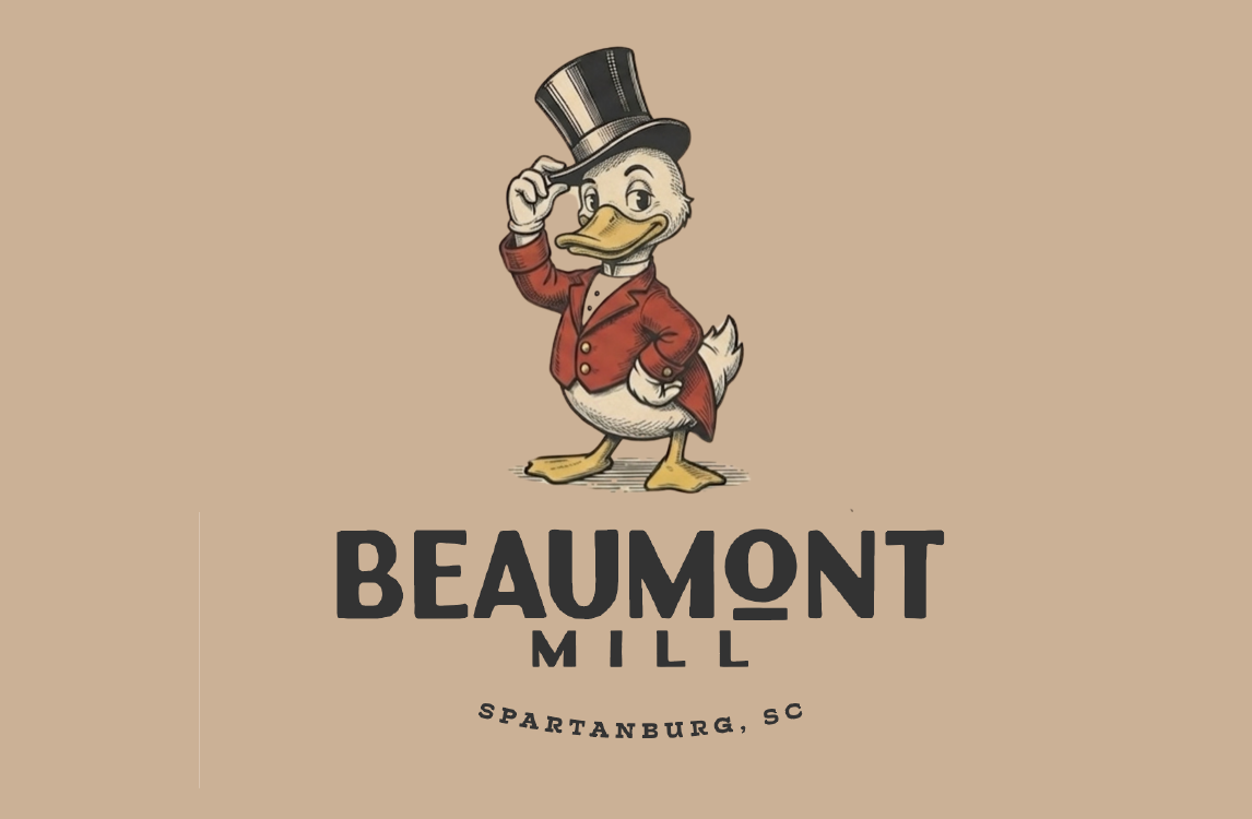 The Beaumont Duck mascot