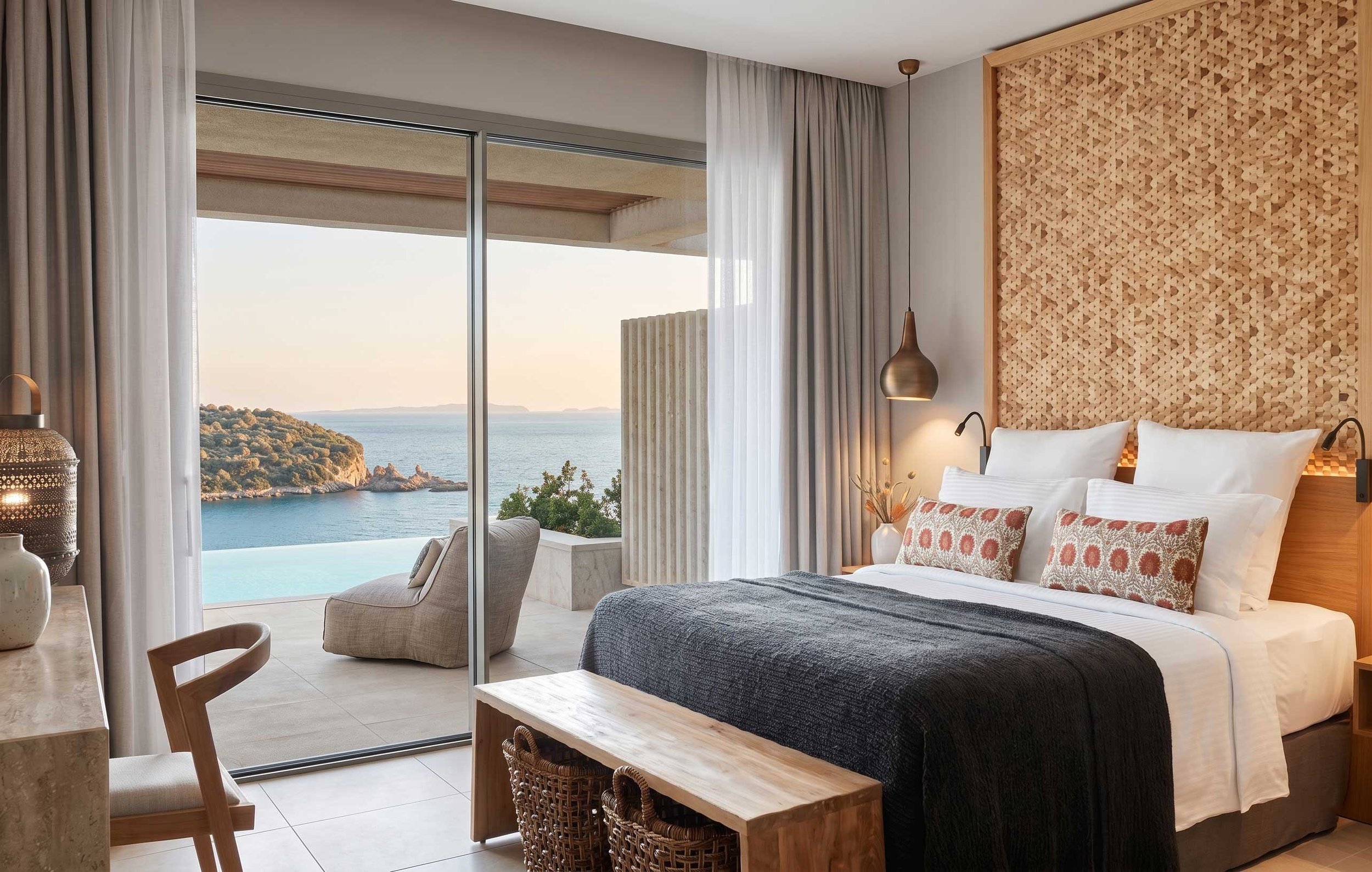 Hospitality Hotel Bedroom Feature