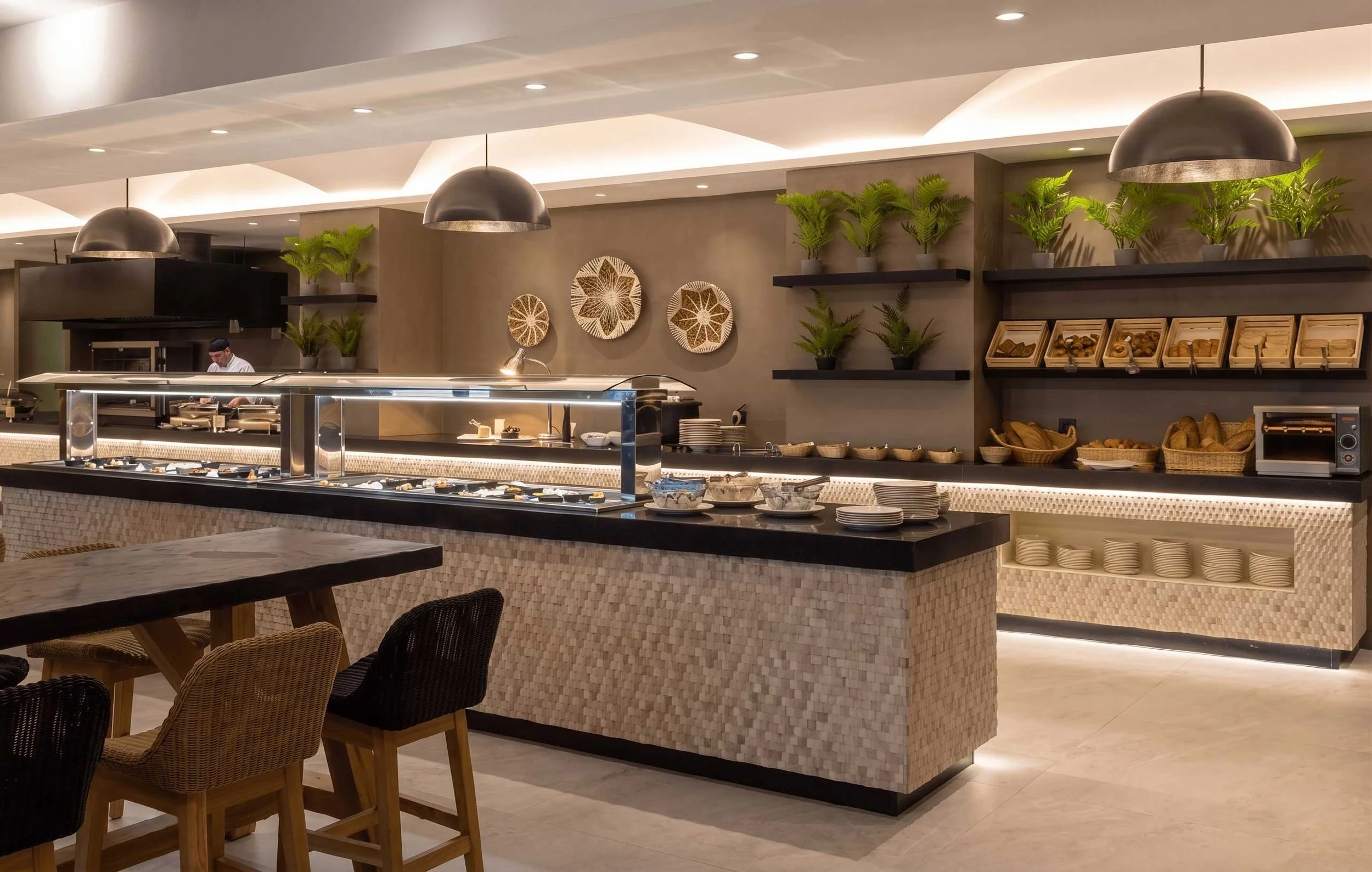 Commercial Feature Wall
