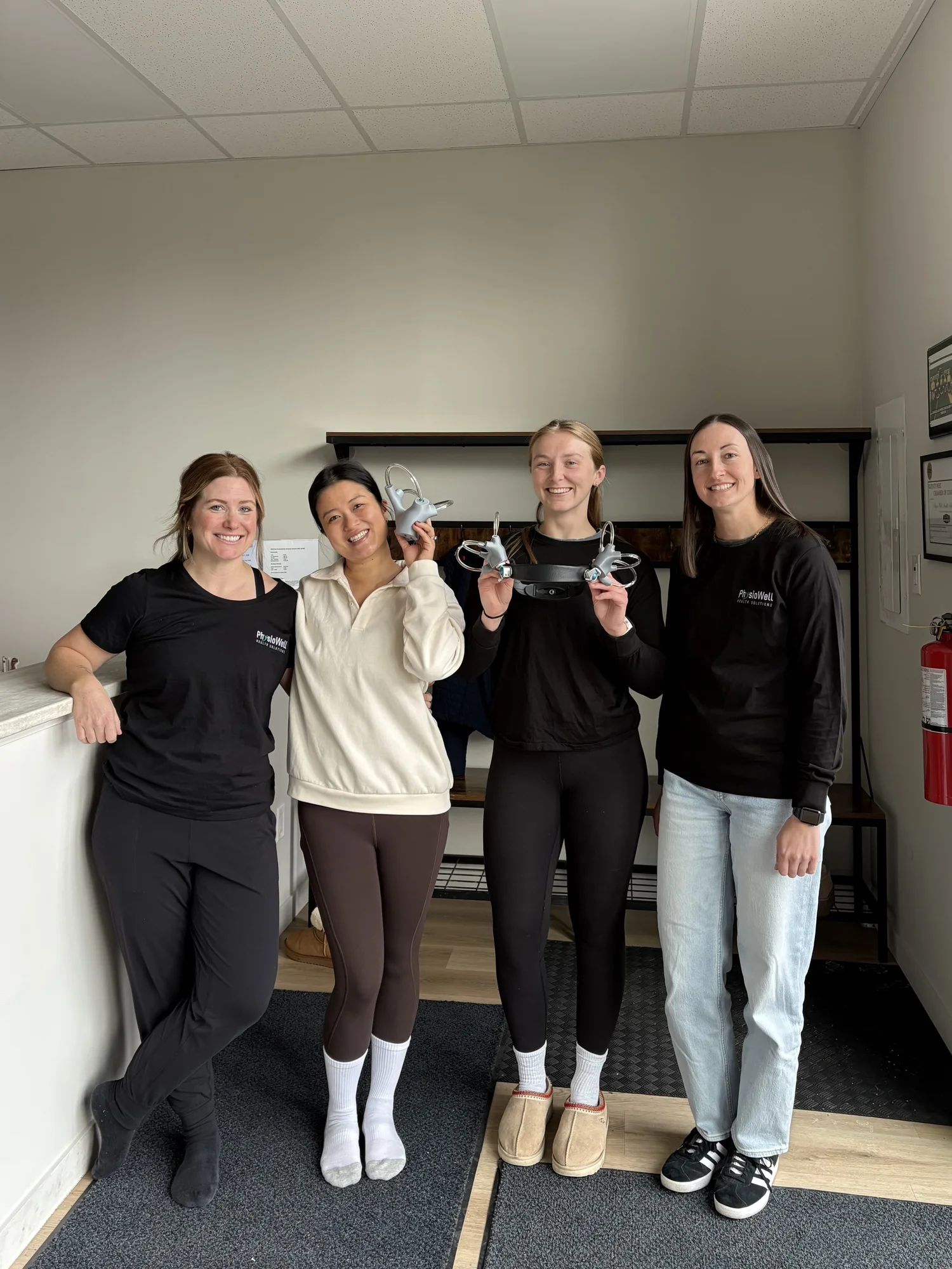 A group of clinicians at a vestibular workshop
