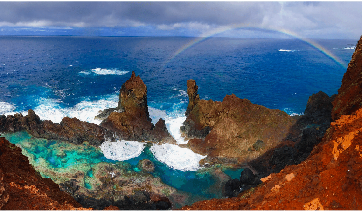 St. Paul's Pool on Pitcairn Island