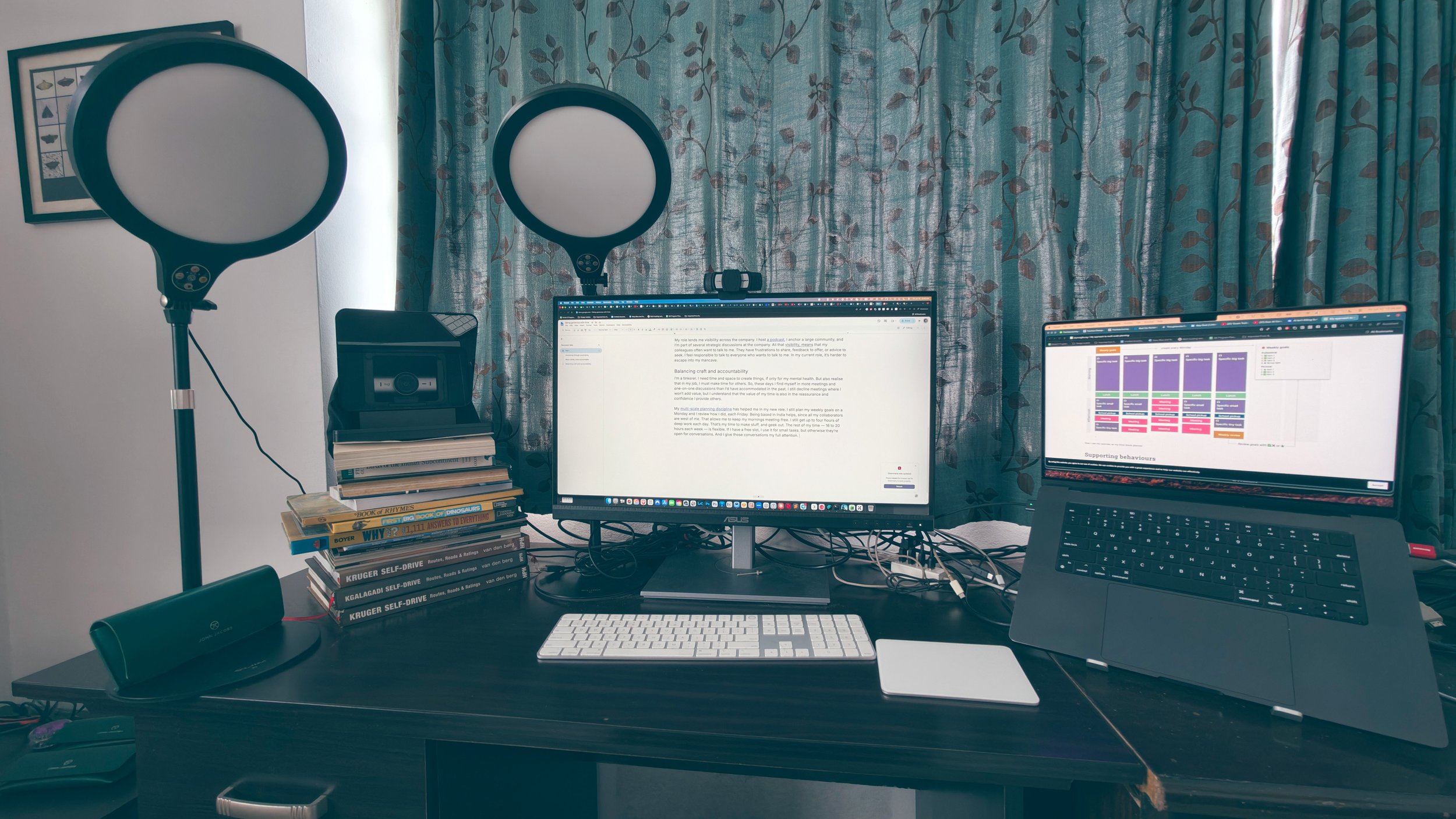 My workspace setup