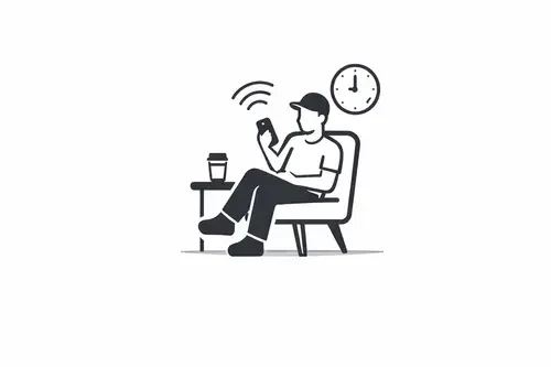 Wait anywhere with live queue updates