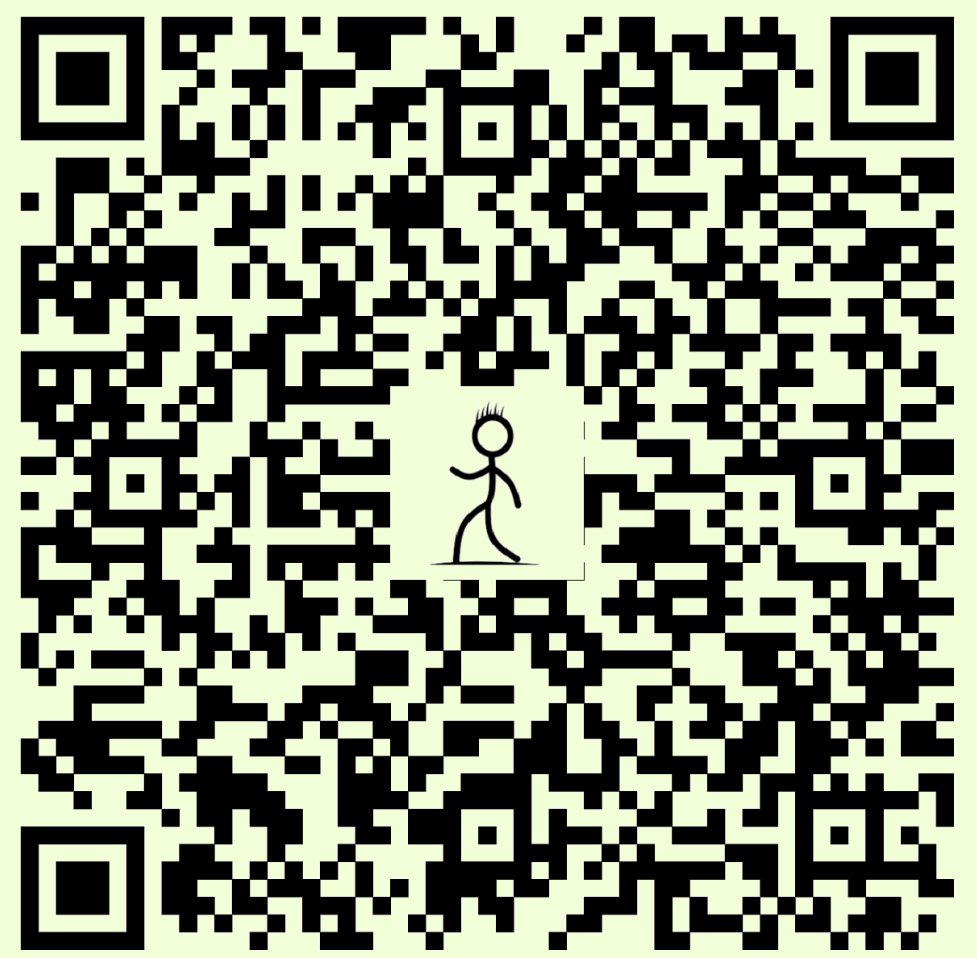 QR code to open the QueueAway virtual waiting room demo