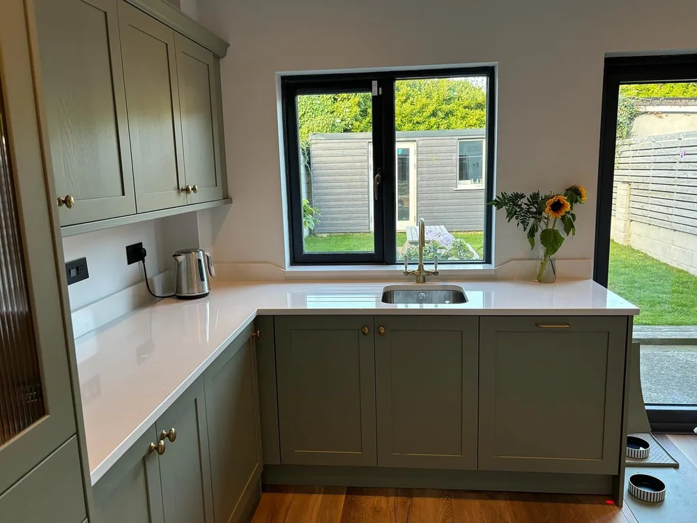 Dakota Narrow Rail in Cardamom — customer project photograph