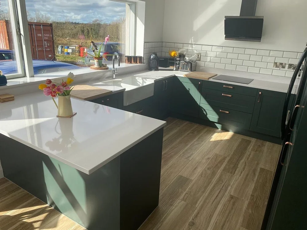 Hudson Shaker Kitchen in Conifer — customer project photograph