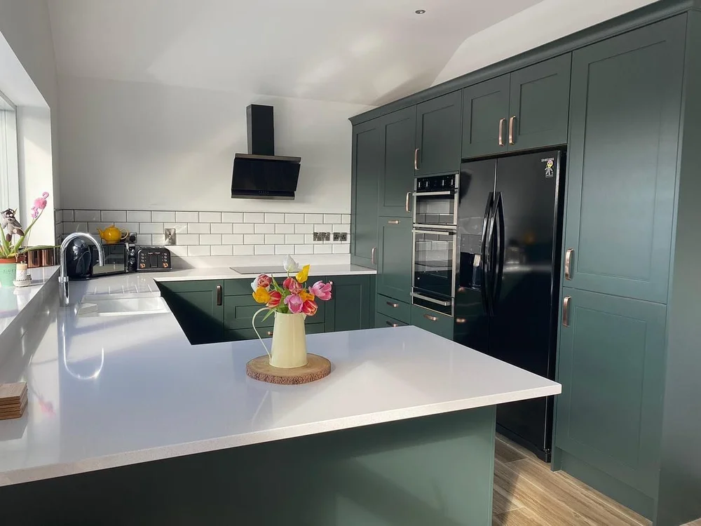 Hudson Shaker Kitchen in Conifer — customer project photograph
