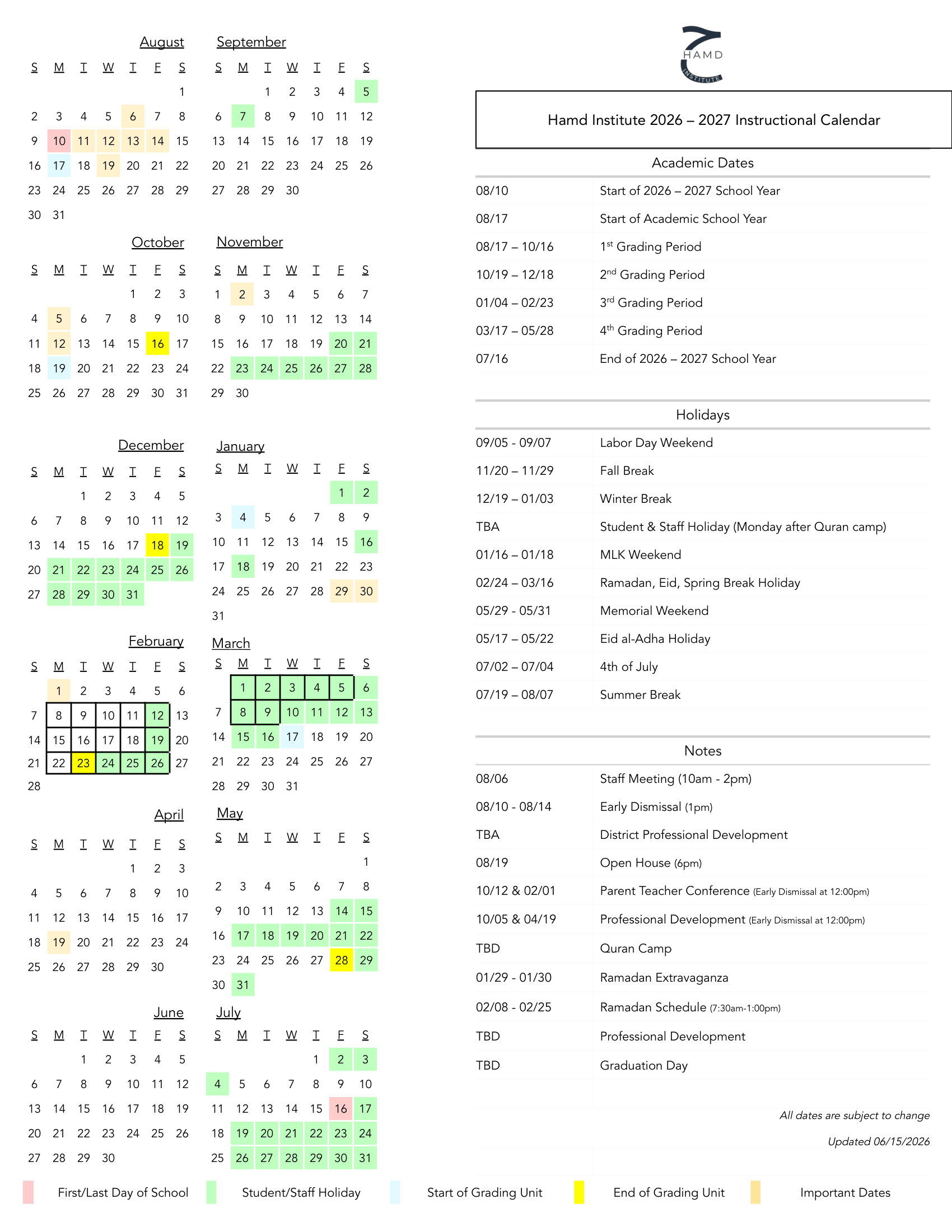 Calendar 1