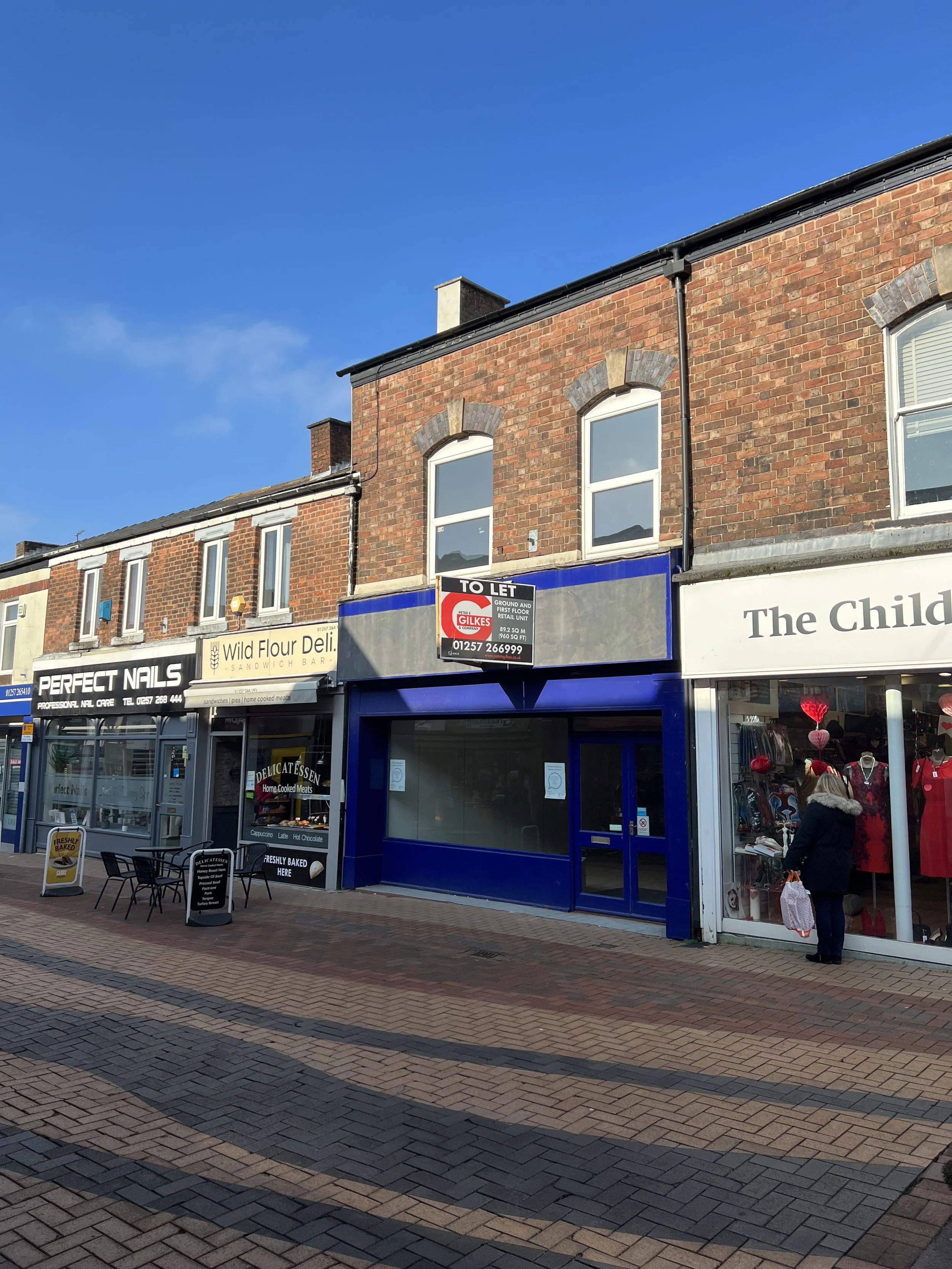 Cancer Research UK at 27 Chapel Street, Chorley in the 2000's