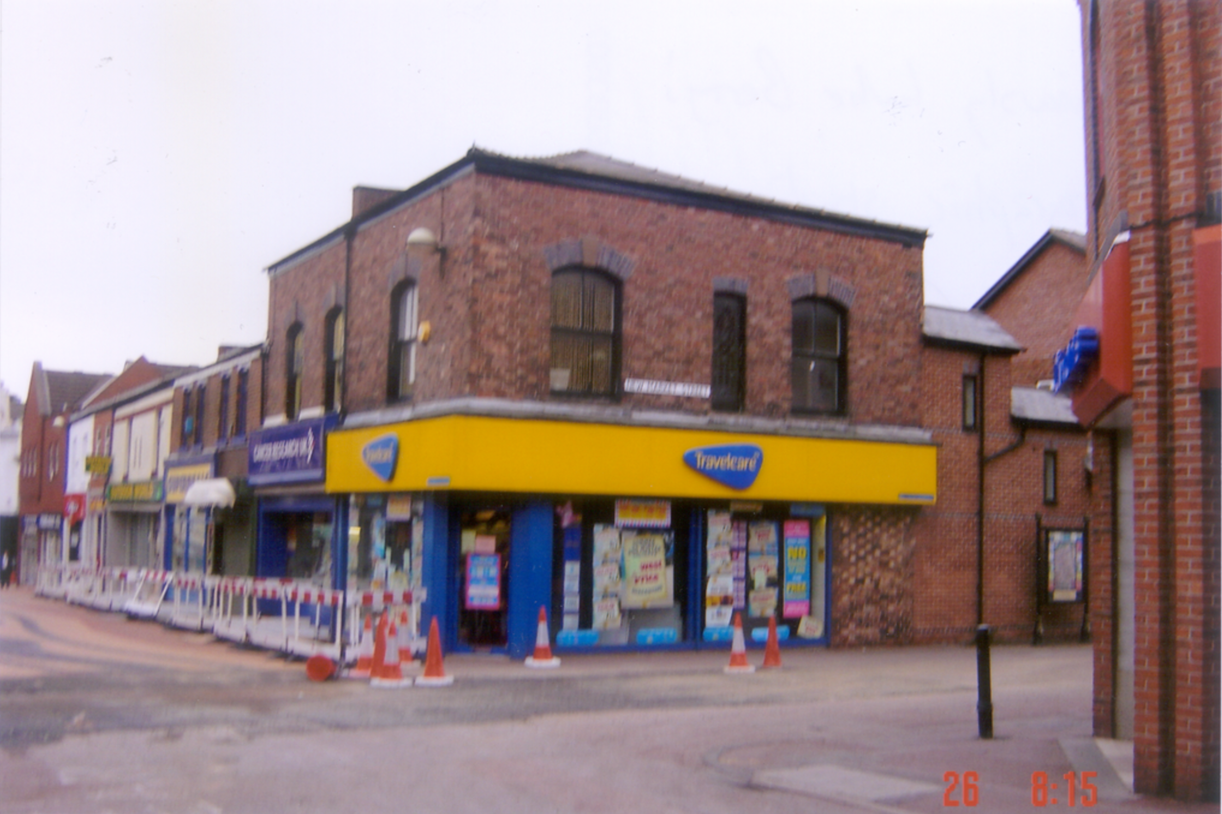 Cancer Research UK at 27 Chapel Street, Chorley in the 2000's