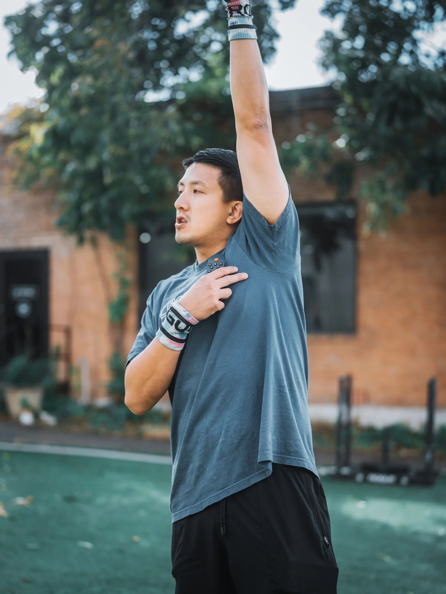 Members training side by side during a CrossFit Westwood class