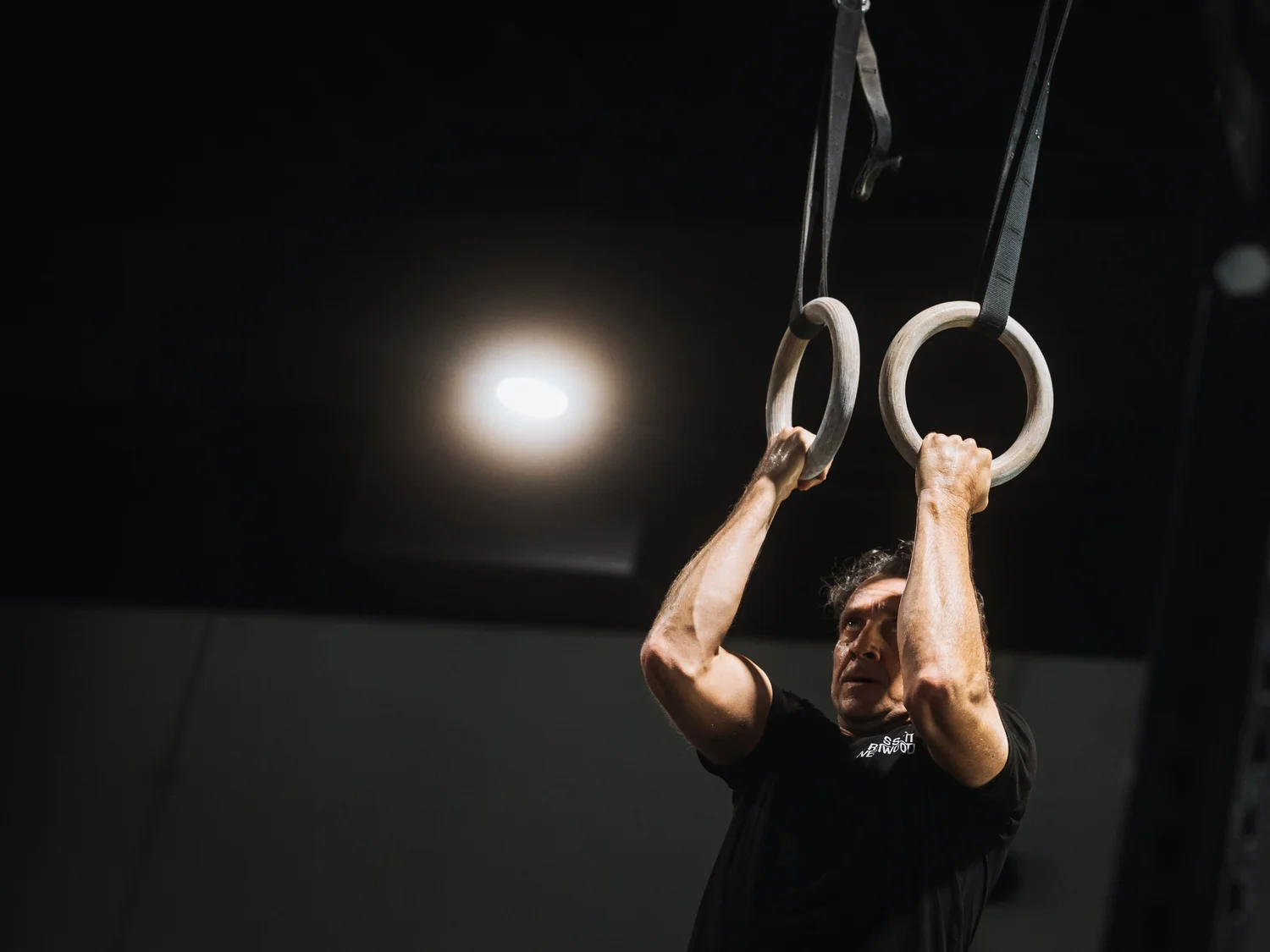 The class floor mid-session at CrossFit Westwood