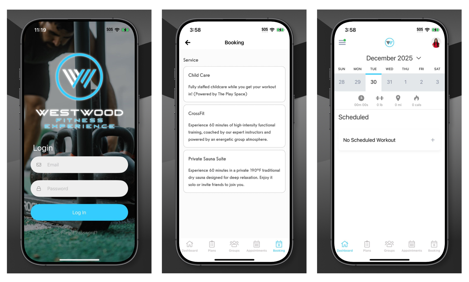 Westwood App preview