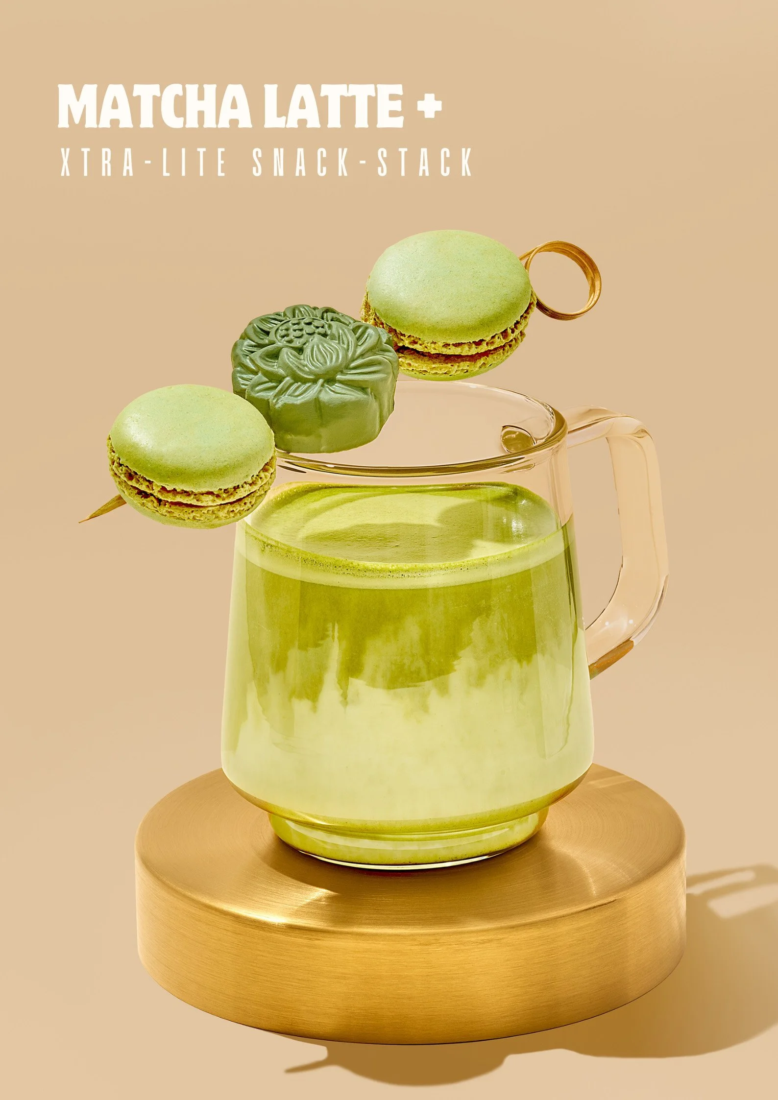 MATCHA LATTE+ XTRA-LITE SNACK-STACK