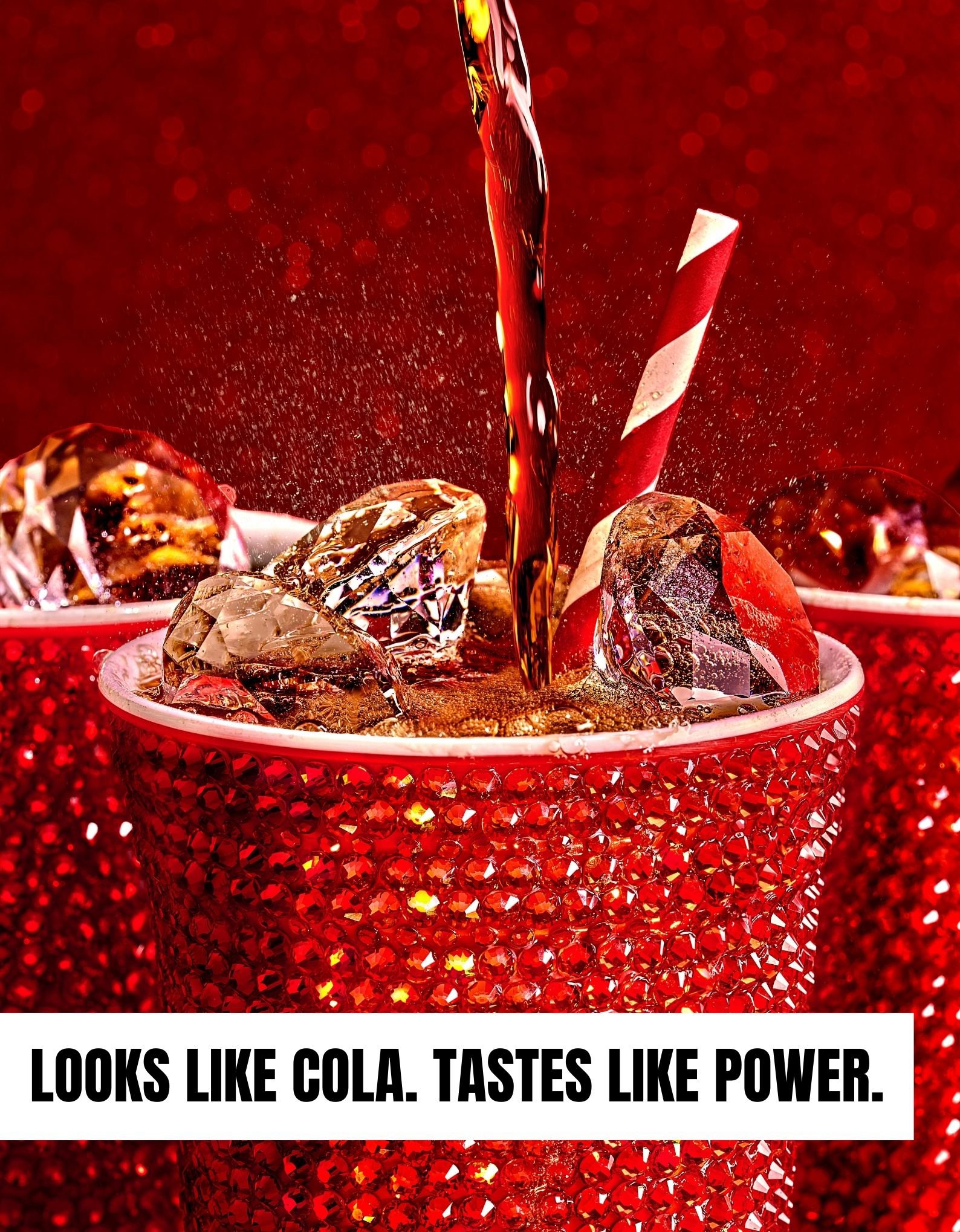 Looks like cola. Tastes like power.