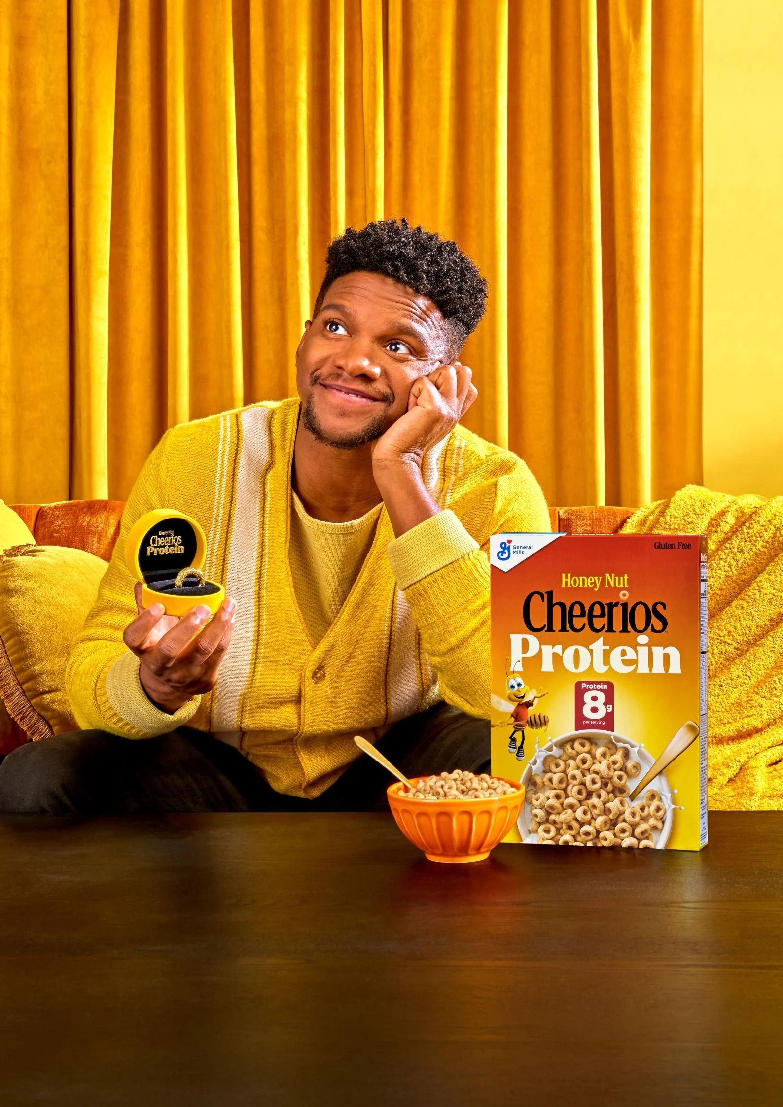 Honey Nut Cheerios Protein He's found THE one!