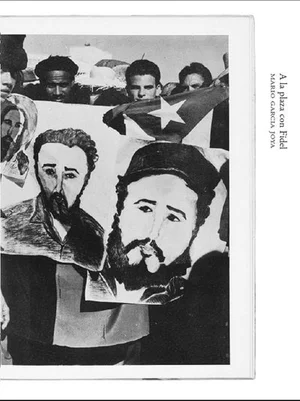 Cover of Mario García Joya: A la plaza con Fidel (Books on Books No. 21)