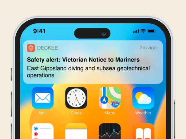 Marine officer conducting safety check