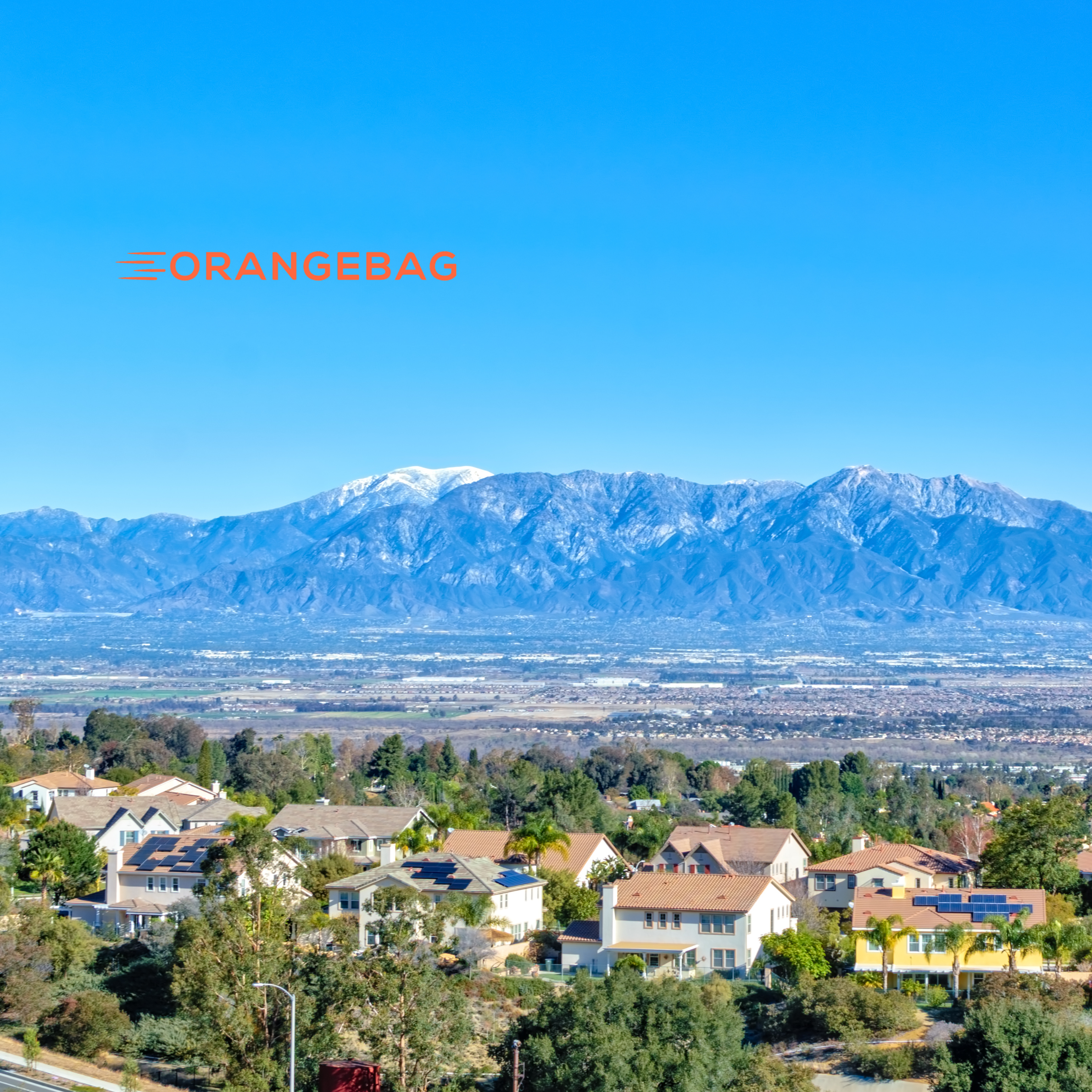 OrangeBag commercial laundry service in the Inland Empire
