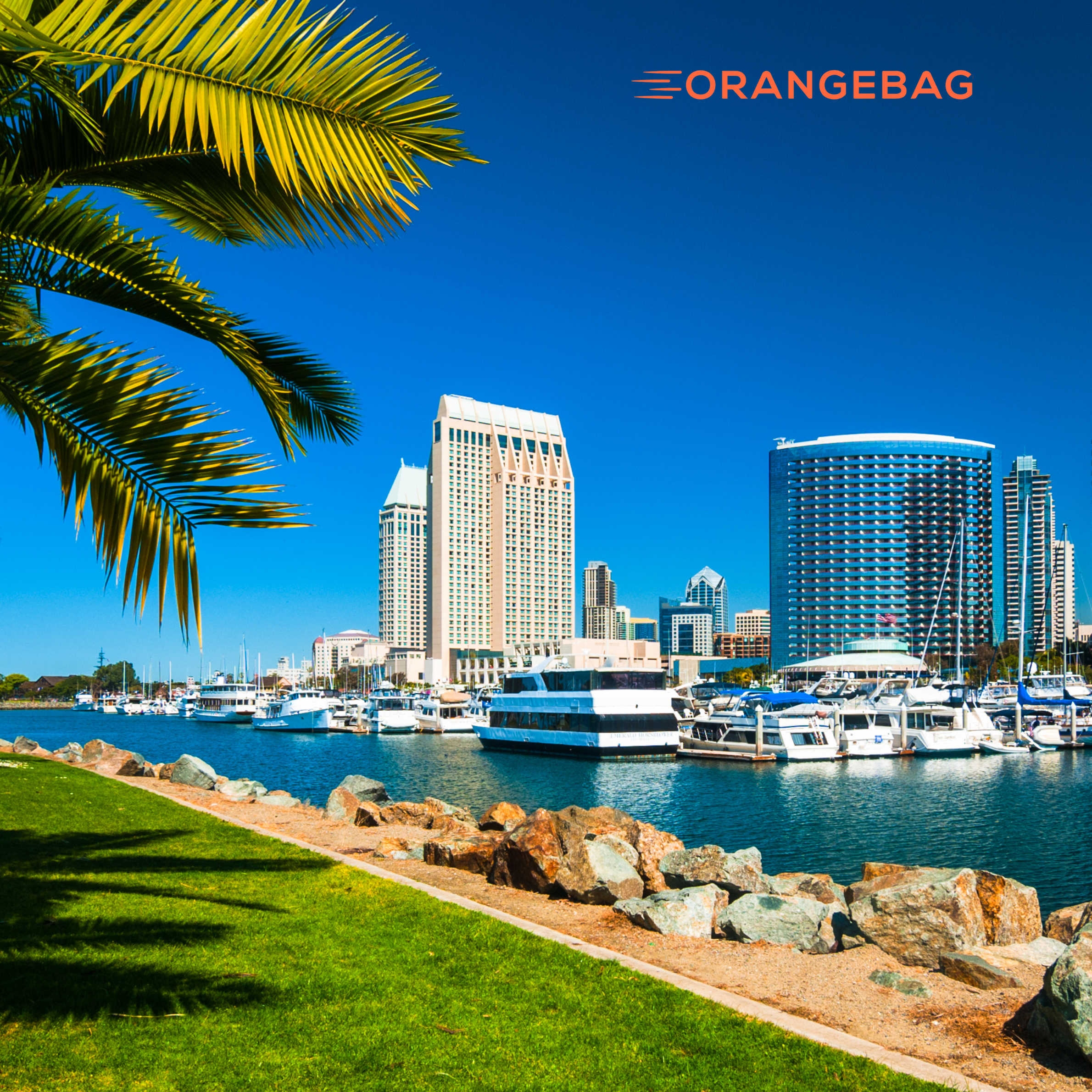 OrangeBag commercial laundry service in San Diego