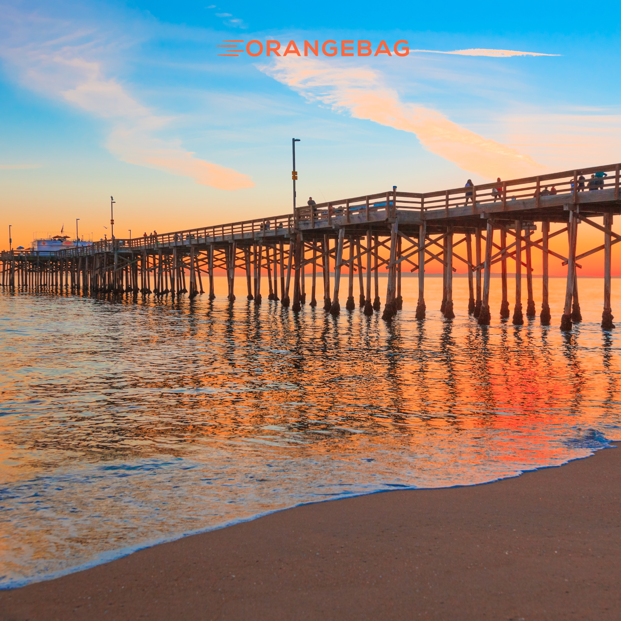OrangeBag commercial laundry service in Orange County