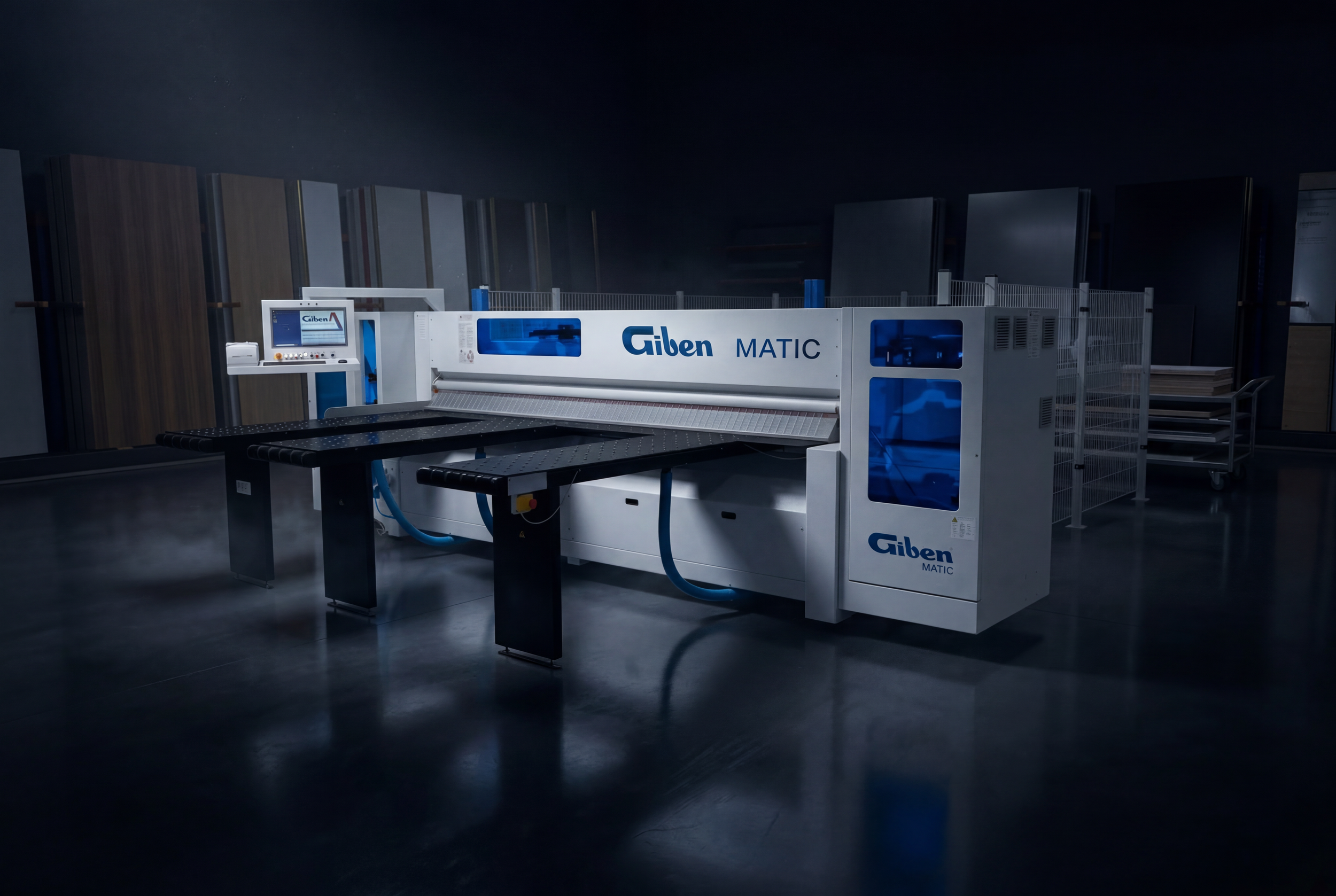 Giben Matic Beam Saw ‚Äî Featured at IWF
