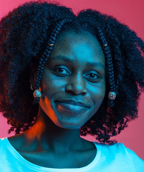 Black woman who is a parent
