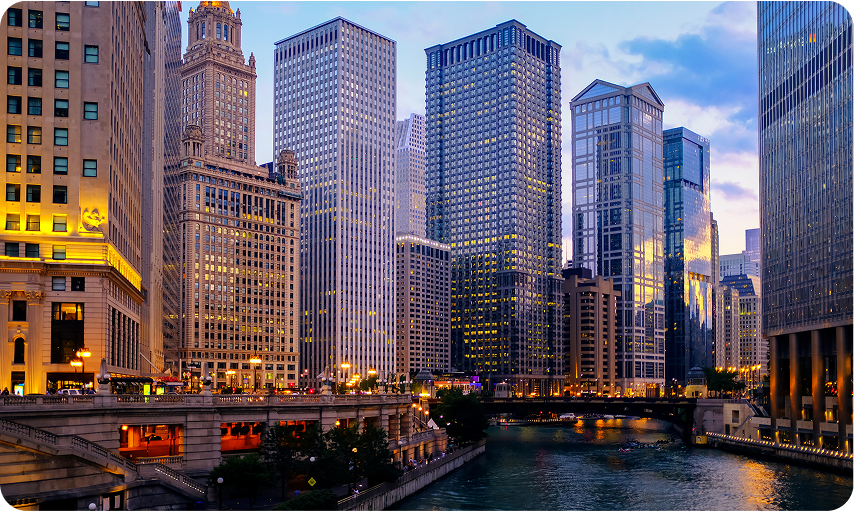 city buildings overlooking