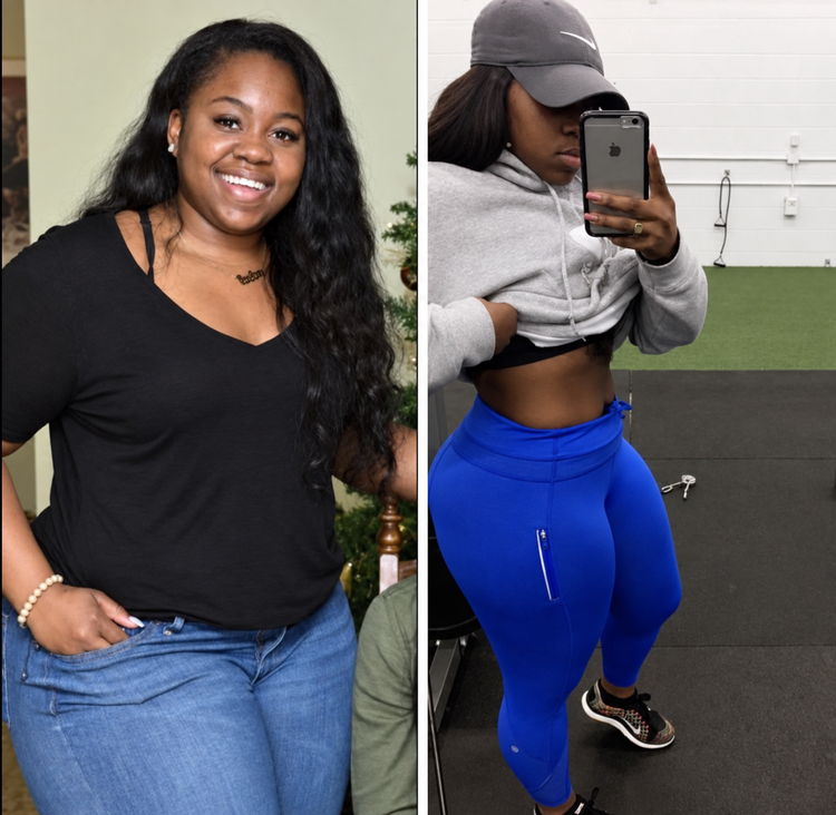 Power House client before-and-after comparison 4, shown side by side