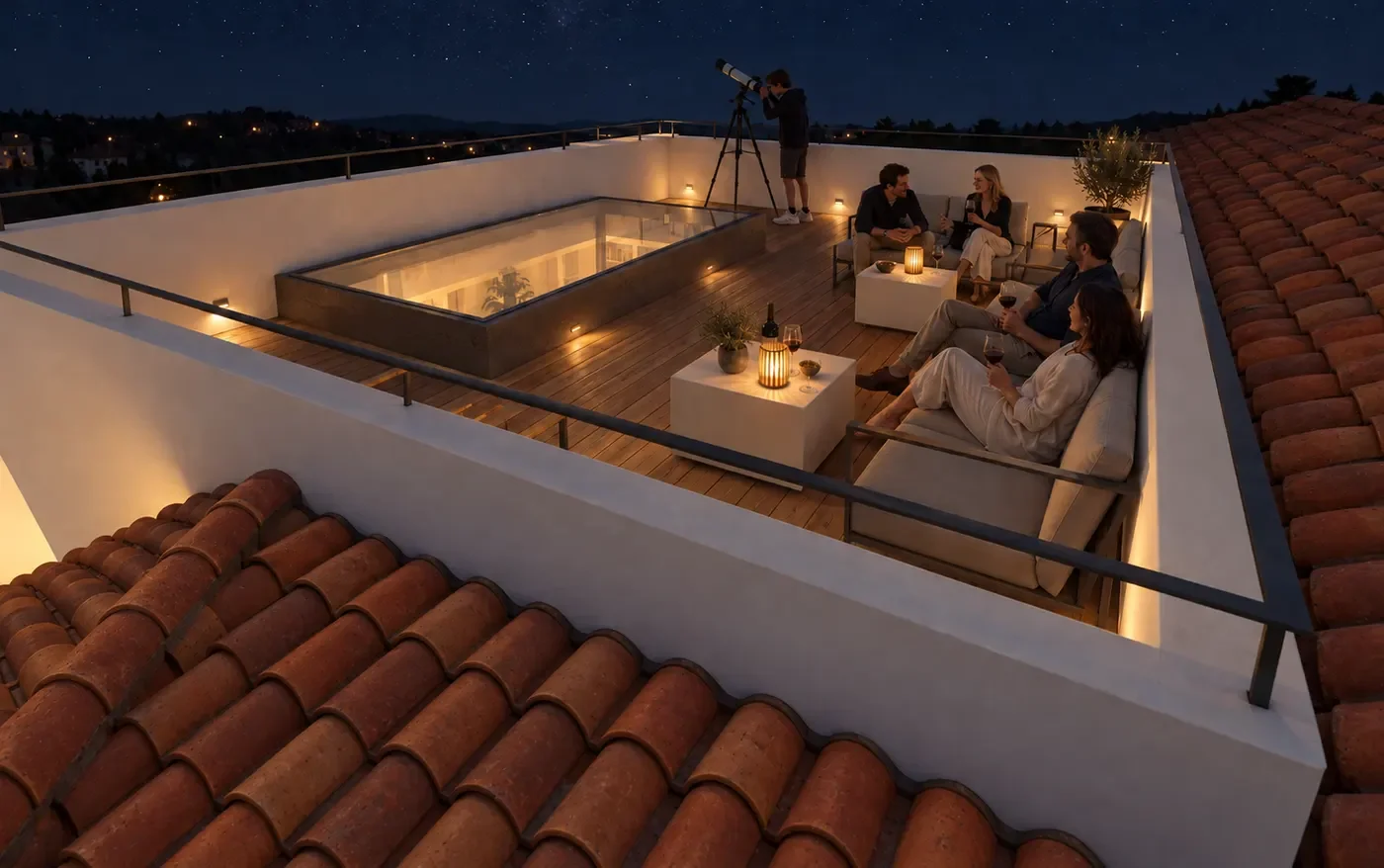 Casa G — Observatorio, render
