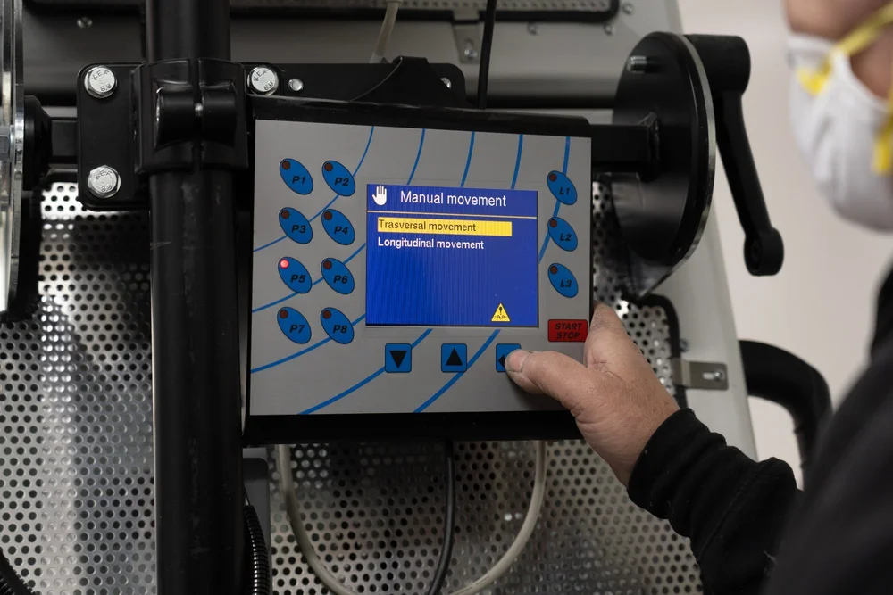 Spray booth controls