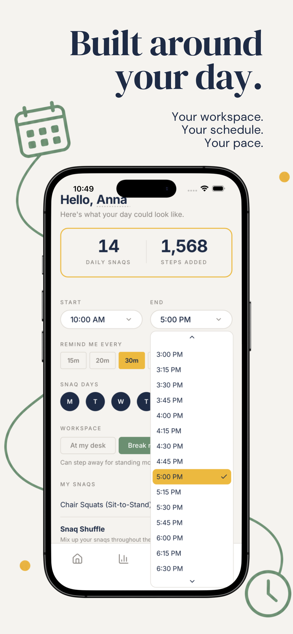 SnaqBreak — The Personalisation
