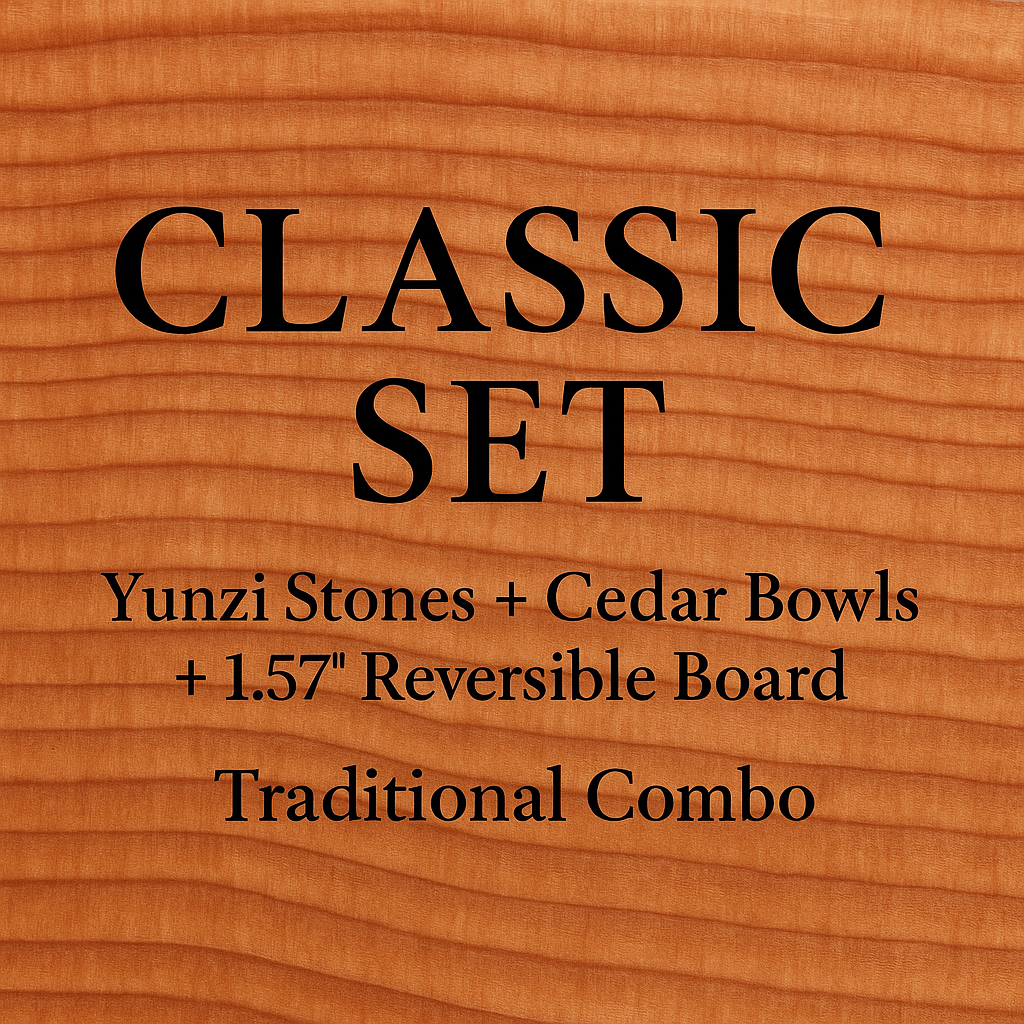 Classic Set – Yunzi Set + Cedar Bowls + 1.57