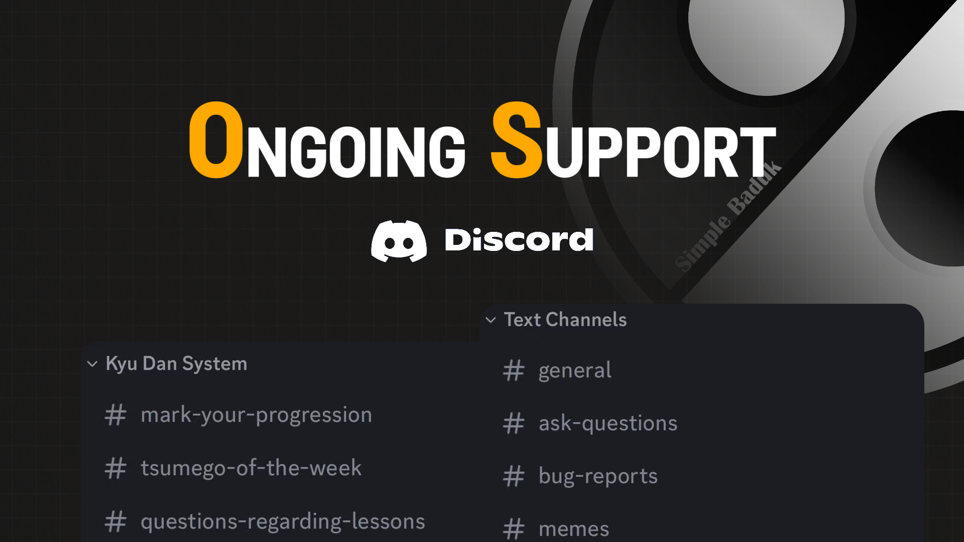 Ongoing support illustration