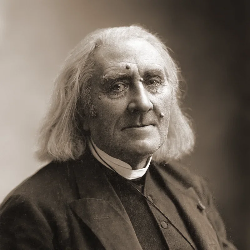 Franz Liszt, photographed by Nadar in 1886