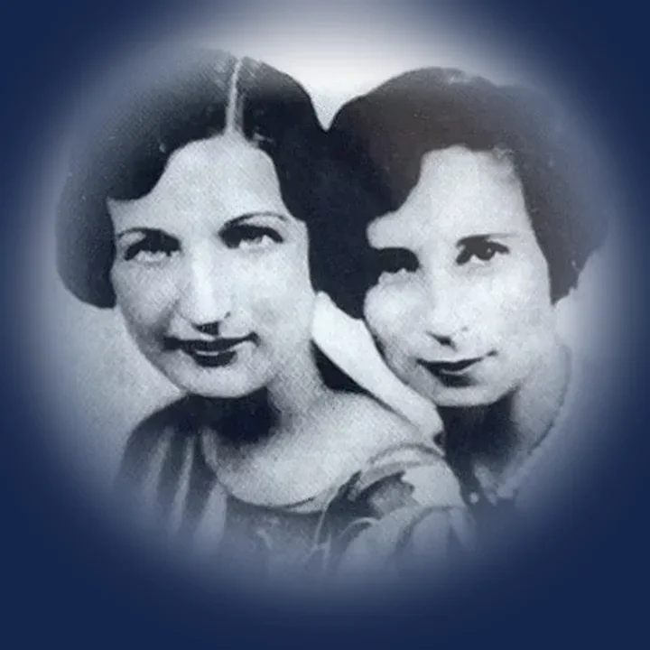 Vee Lawnhurst and Muriel Pollock