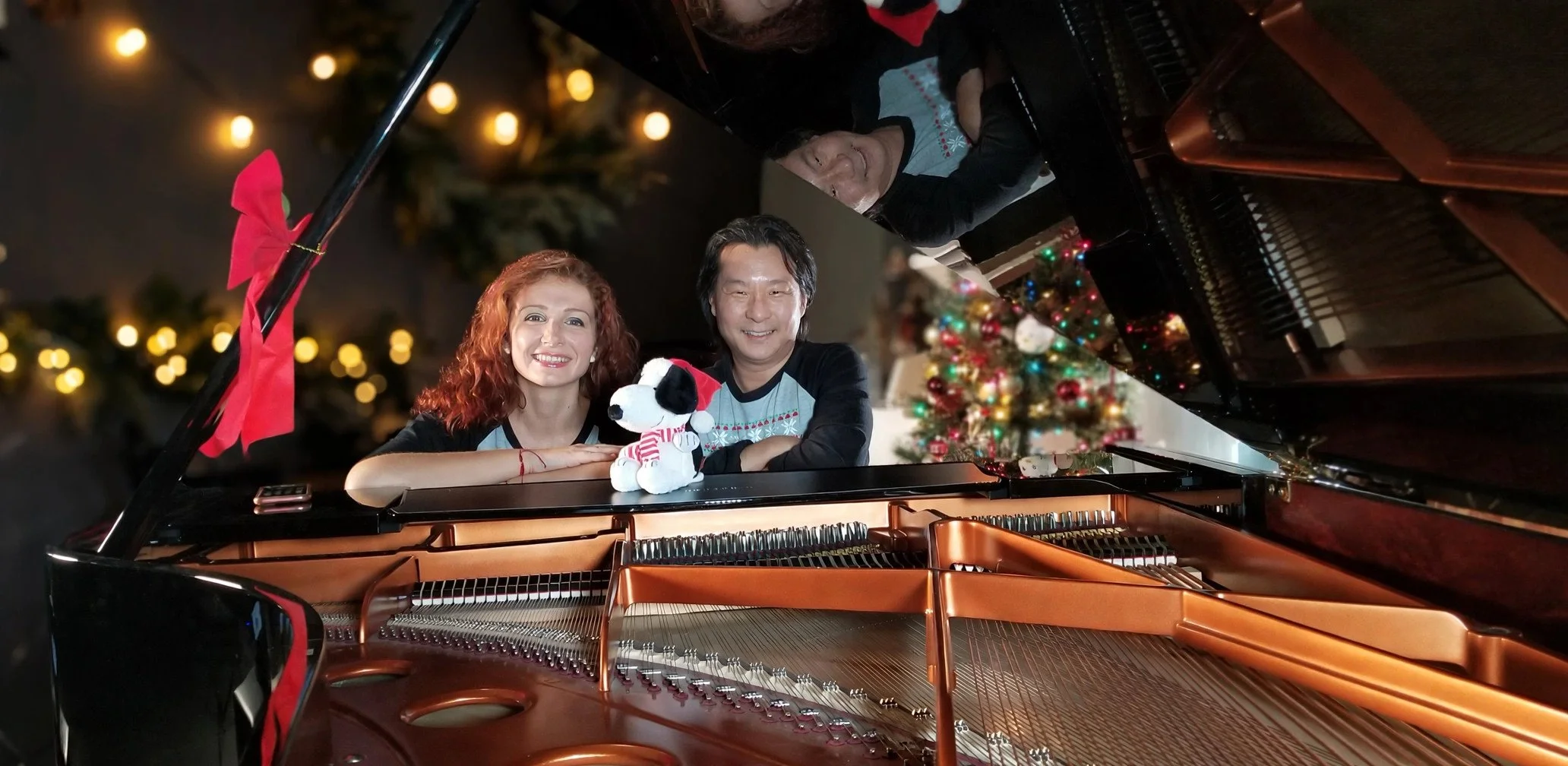 Christmas for Four Hands program poster