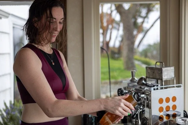 Rebecca Beltran morning tea ritual — Sleep Recovery Immersive, Seattle