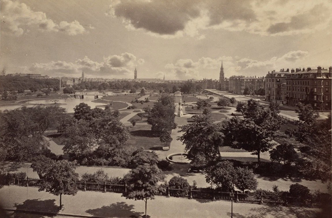 Boston Public Garden (taken 1880)